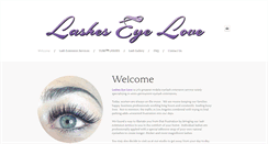 Desktop Screenshot of lasheseyelove.com